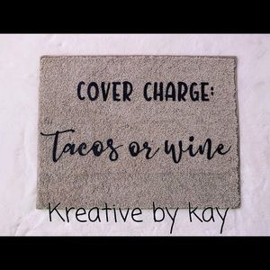 Personalized door mat